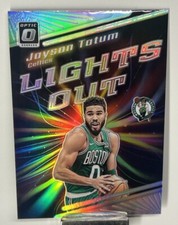 2023-24 Panini Donruss Optic - Lights Out Holo Prizm #7 Jayson Tatum NM