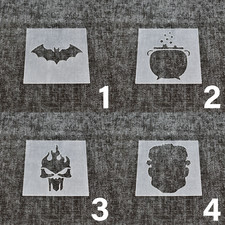 Halloween Stencils - Choose a Design Sold Individually - Reusable Templates 1