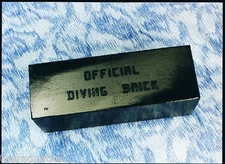 Water Gear Official 10lb DIVING BLOCK Brick Lifeguard Red Cross Swimming School