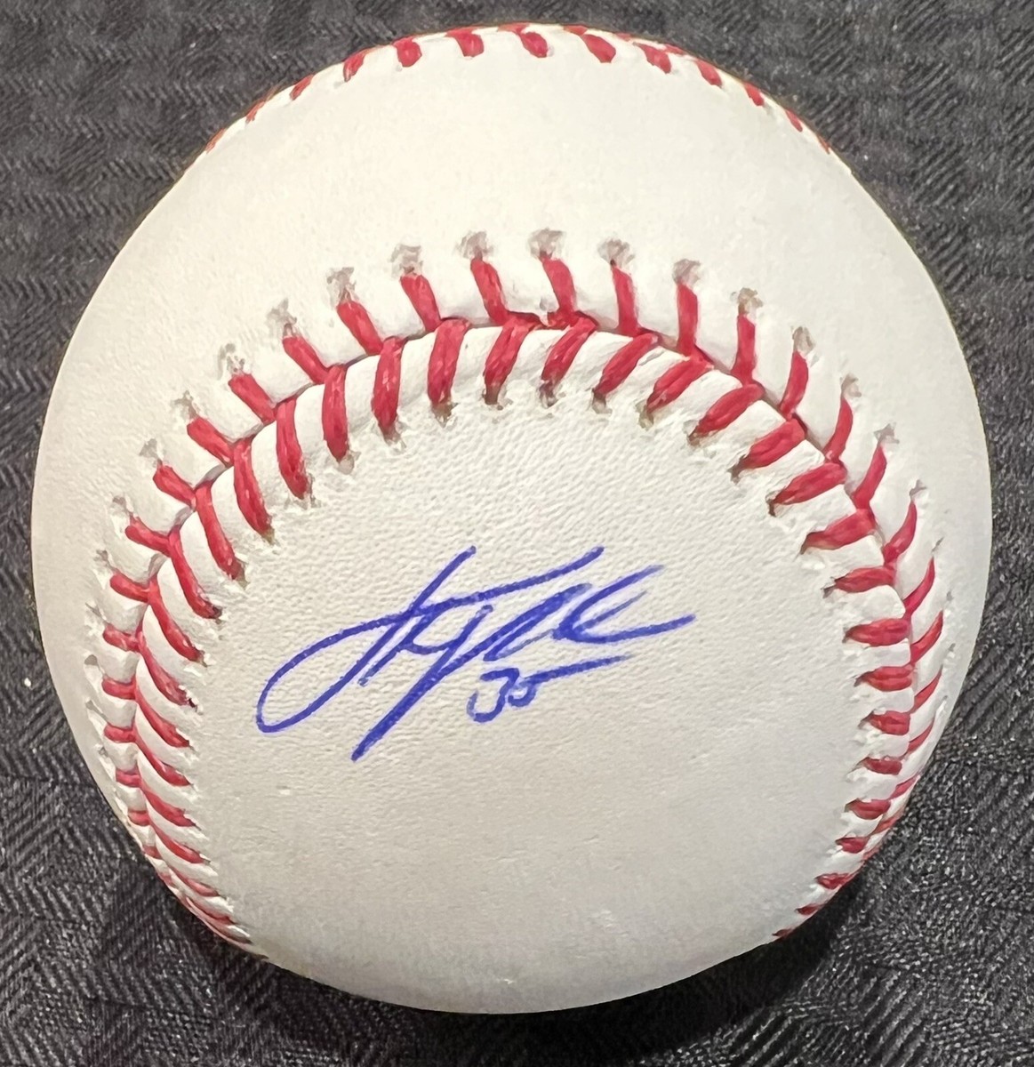 Justin Verlander Signed 2017 World Series Baseball PSA Authentic
