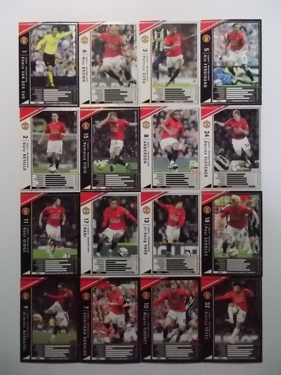WCCF マンユセット Panini WCCF Base Team Set Manchester United | eBay