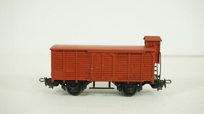 Rare Vintage Marklin Flat Roof 312 Goods Wagon w/ Bunk House Repaint No Box B72