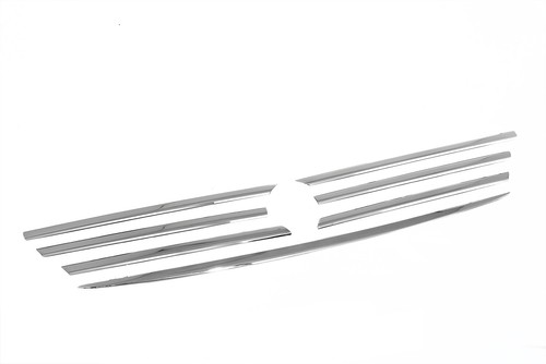 For Mercedes Vito Viano W639 (2003-2010) Front Grill Chrome Trim Stripe Set - 7 Piece Stainless Steel