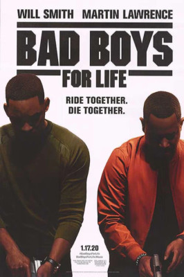 BAD BOYS FOR LIFE, 2020, ORIGINAL, DS, One Sheet 27 x40 , Rolled, Advance.