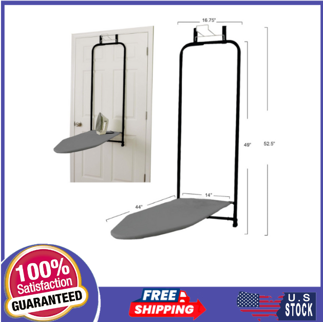 Matte Black over the Door Ironing Board-image