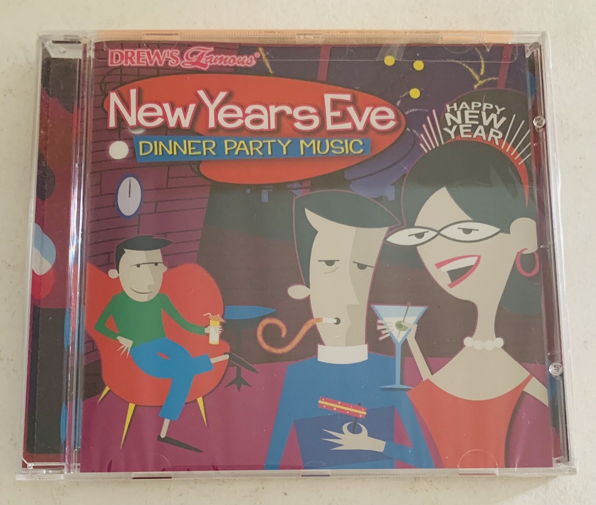 New Years Eve Dinner Party Music CD *SEALED* (Drew's Famous) | eBay