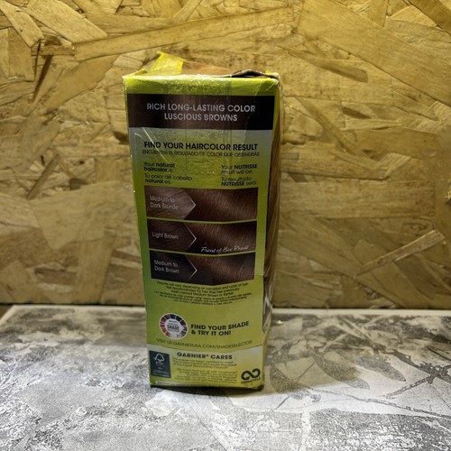 Nutrisse Creme Permanent Hair Color #63 LIGHT GOLDEN BROWN *OPEN, DAMAGE BOX* - Picture 3 of 4