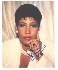 Aretha Franklin photo Reproduction signatures archival quality photo 01