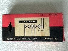 Curzon Lighter Co. Ltd., London - Vintage Poppell Butane Gas Lighter Box