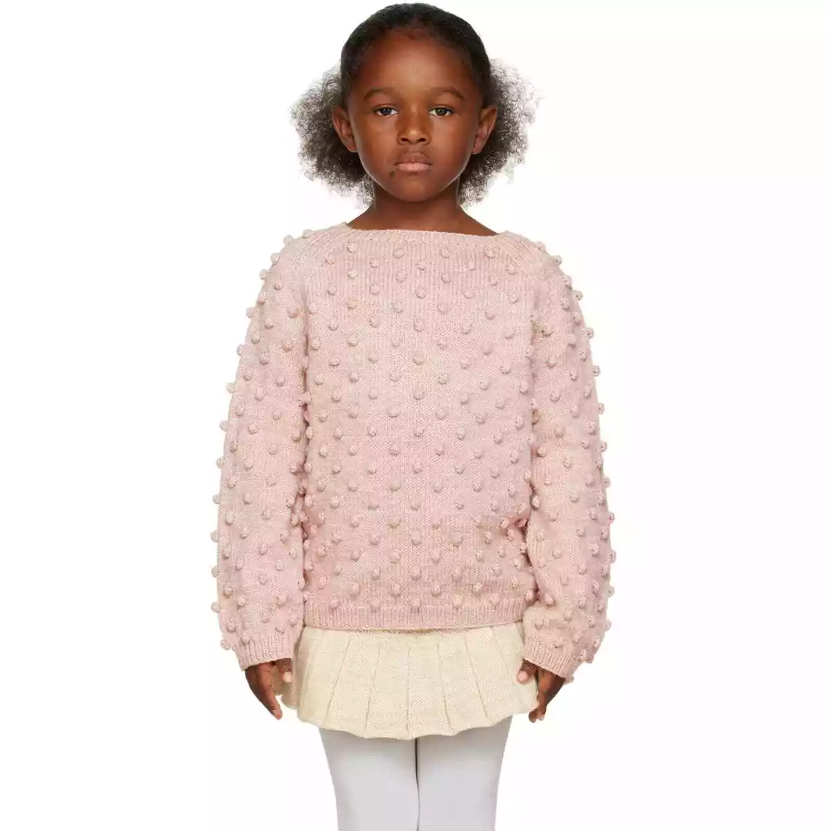 □ misha and puff popcorn sweater 4-5y-