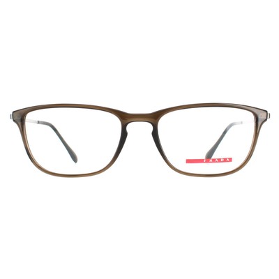 Prada Sport Eyeglasses PS05IV MQF101 Brown Men