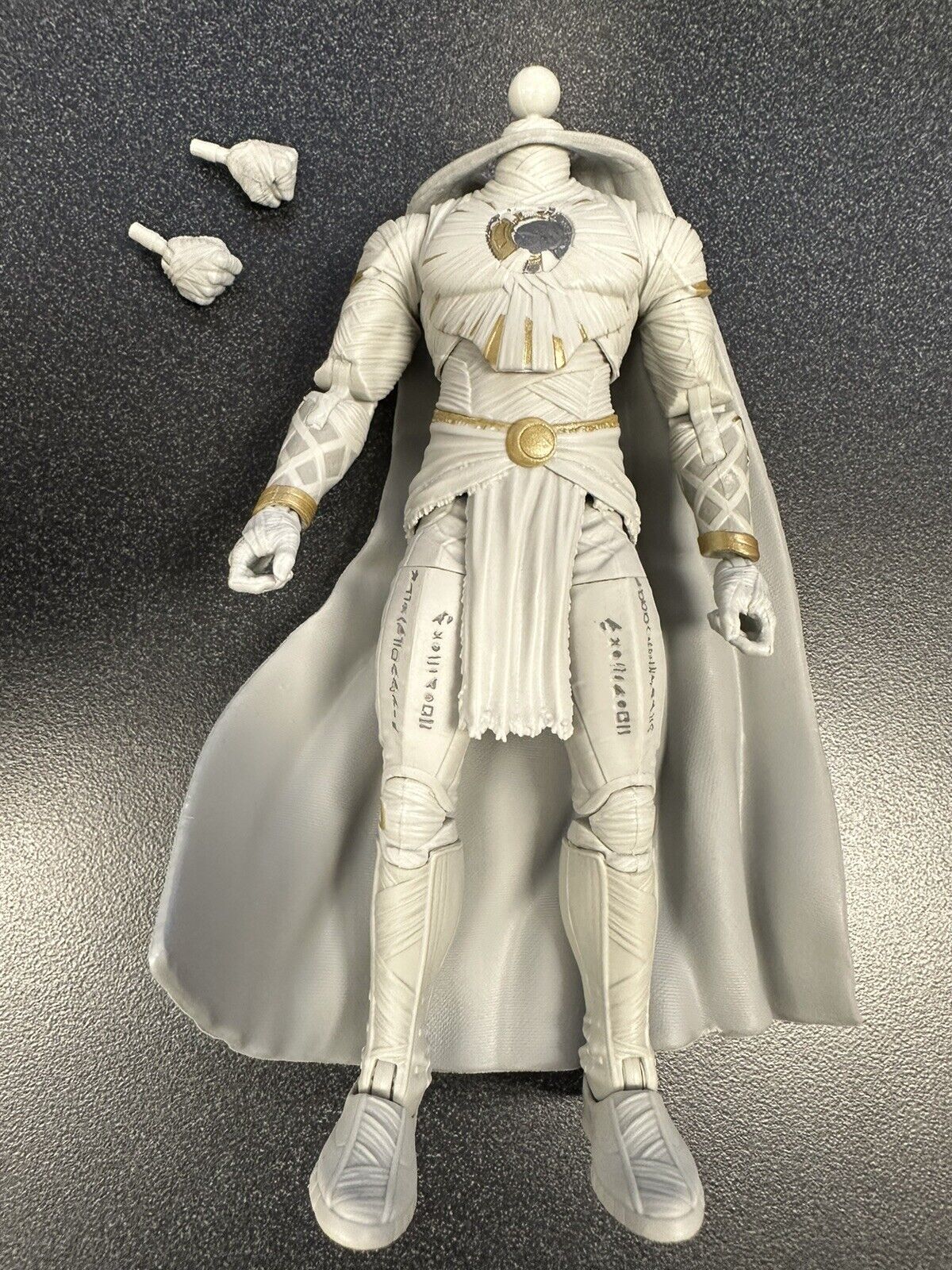 Marvel Legends MOON KNIGHT {BODY & HANDS & CAPE ONLY} 6" Hasbro (DISNEY+)