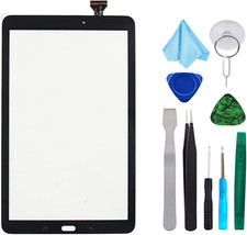 Black Touch Screen Digitizer for Samsung Galaxy Tab E 9.6" - Glass Replacement f