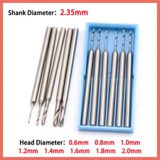 PCB Drill Bits 0.6mm-2.0mm Carbide Micro Twist Drill Bit For Jewelry Rotary Tool
