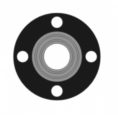 2'' Full Face Gasket #150, Teflon/PTFE Insert