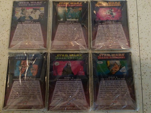 1995 Metallic Impressions Star Wars Dark Empire Embossed Metal Collector Cards - Picture 9 of 11
