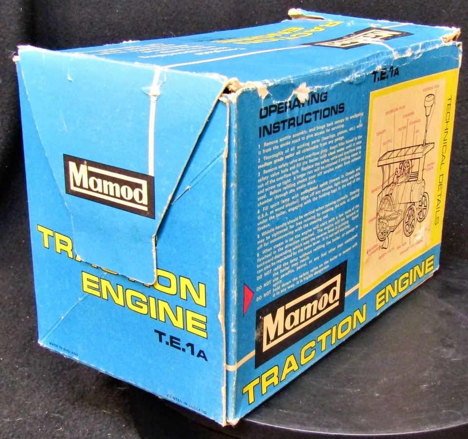 LIVE STEAM - MAMOD TE1A TRACTION ENGINE &amp; TRAILERS In United Kingdom