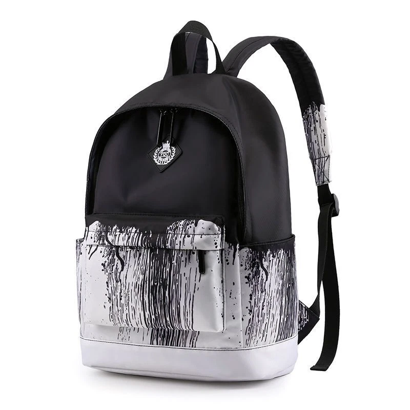 Wide Silver Real Bagpack Backpack Bag for Girls Backpack Bag