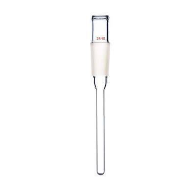 24/40 Glass Thermometer Adapter 150mm Stem Tube Lab Glassware Wide-Mouth