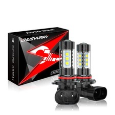 Pair H10 Led Fog Driving Light Bulbs Kit 9145 9140 6000k White Super Bright New Pair H10 Led Fog Driving Light Bulbs Kit 9145 9140 6000k White Super Bright New