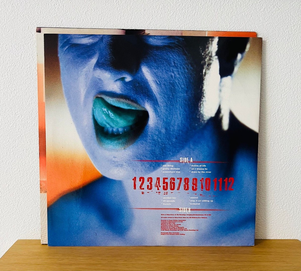 China Drum / Self Made Maniac 1997 UK Punk LP Mantra Recordings
