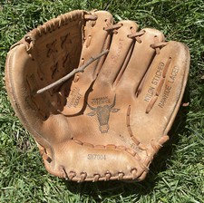 Vintage National Sporting Goods Corp Leather Baseball Glove SK-7004 10  RHT