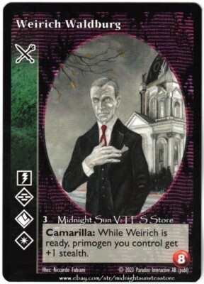 Weirich Waldburg Ventrue Shadows of Berlin V:TES VTES Vampire CCG