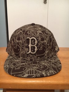 brown boston red sox hat