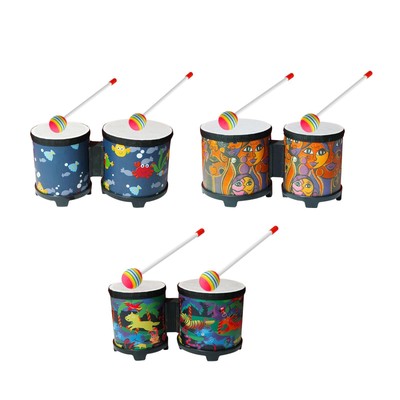 5'' und 6'' Bongo-Trommel-Set, afrikanische Handtrommel,