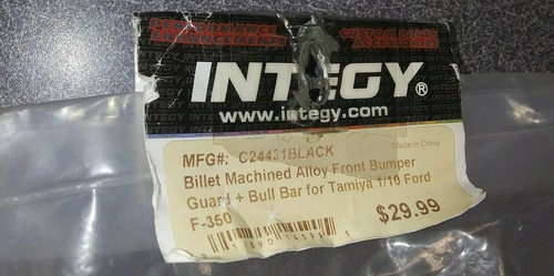 Integy Billet Machined Alloy Front Bumper Guard + Bull Bar C24431BLACK New - Picture 2 of 2
