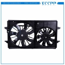 Radiator Condenser Cooling Fan Assembly For 2004 2005 2006-2012 Chevrolet Malibu
