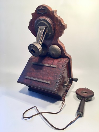 Wandtelefon / Rudolph Krüger Berlin / Gesondert Ausgesondert M 1903 Krone - Bild 23 von 24