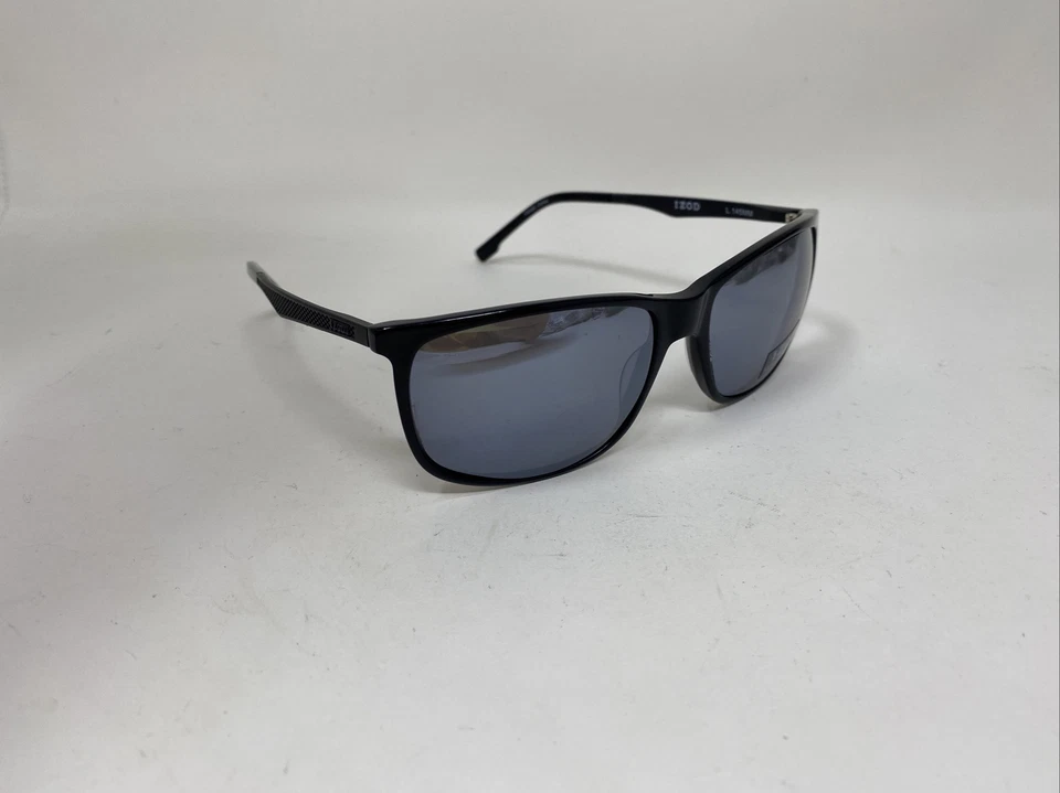 СОЛНЦЕЗАЩИТНЫЕ ОЧКИ IZOD 3512 ЧЕРНЫЕ 59/16/145 С СЕРЕБРЯНЫМИ ЗЕРКАЛЬНЫМИ ЛИНЗАМИ:D80 - Изображение 4 из 4