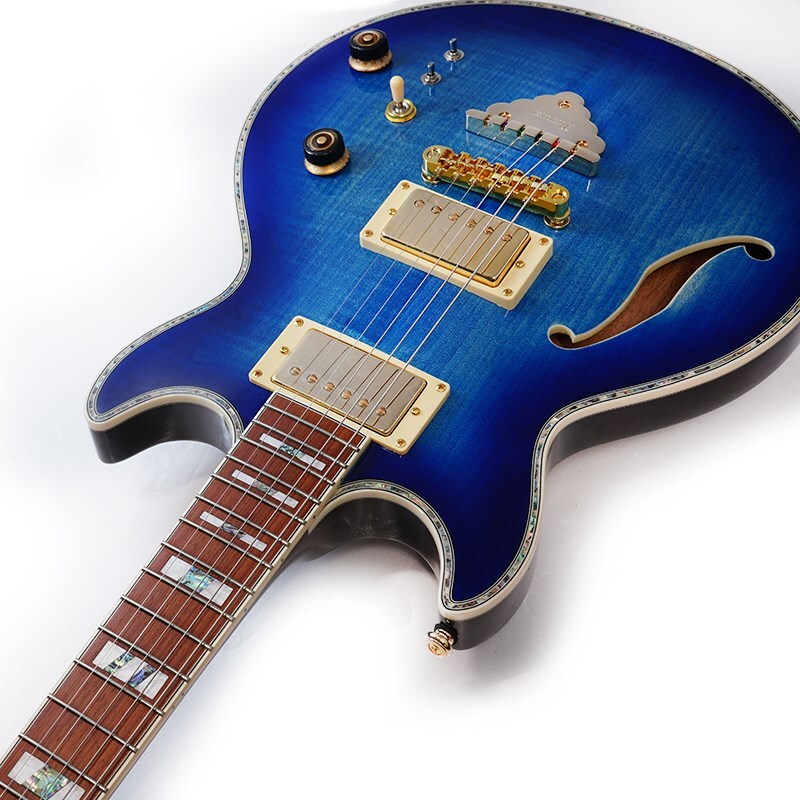 Ibanez AR520HFM-LBB Light Blue Burst Electric Guitar with gig bag