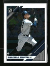 2019 Donruss Optic Giancarlo Stanton #163 New York Yankees Baseball Card