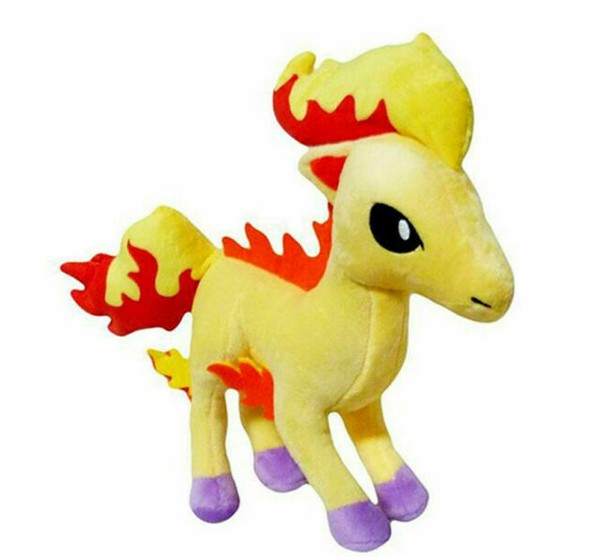 Pokemon Rapidash Horse Plush Doll Toy Figure Stuffed Sun an Moon 12 ...