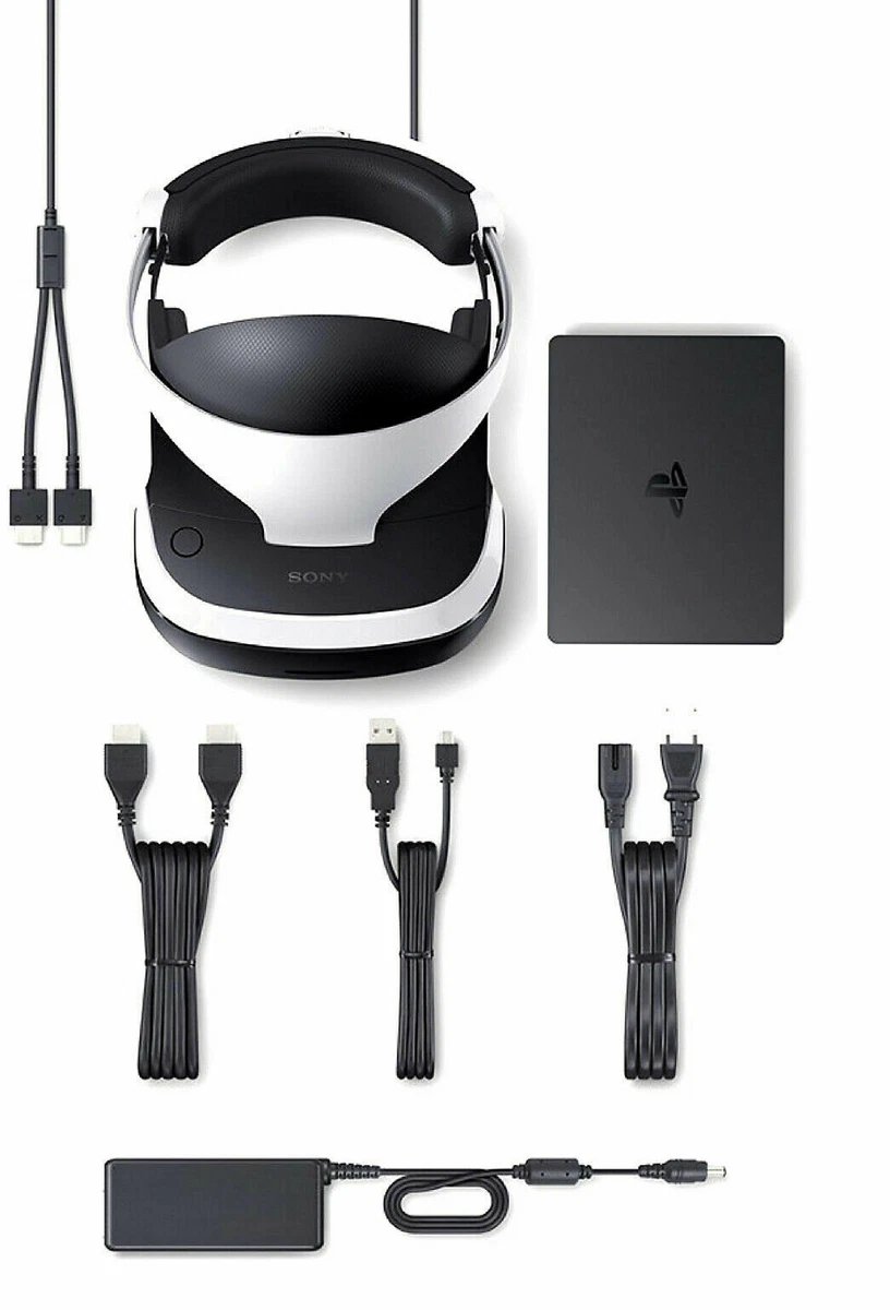 PS4 VR Headset + Camera + Move Controllers