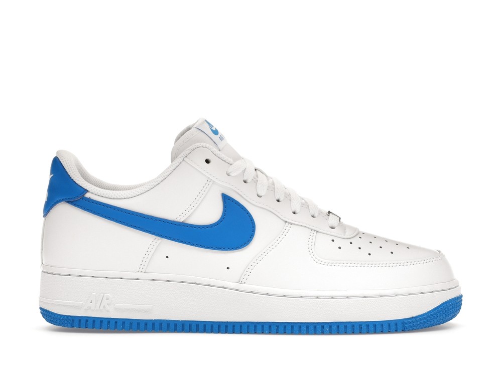 Nike Air Force 1 Low White Blue Sneakers Style FJ4146-103