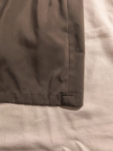 Evan-Picone Trench Coat SZ 40s Famous-Barr Olive Green Suede Feel Liner Mint! - Picture 15 of 16