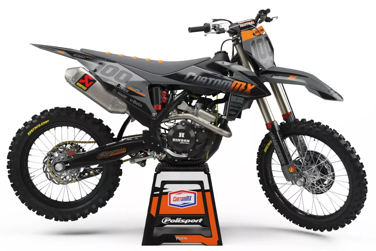 CustomMX Graphics Plastics Kit To Fit KTM SX SXF models 2019