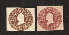 Sc# U68 & U69 Mint Cut Squares - Scarce Issues         /          Lot 0325191
