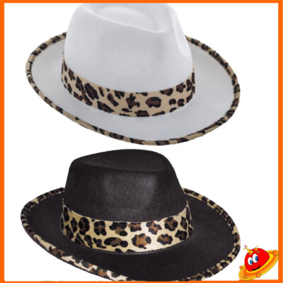 Cappello Borsalino Big Boss Gangster Travestimento Party Carnevale