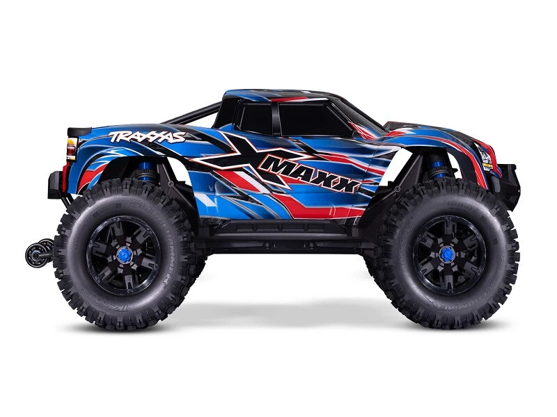 Traxxas X-Maxx 1:7 Monster Truck RTR 4WD belted VXL-8S blau Brushless ohne Akku/ - Bild 4 von 4
