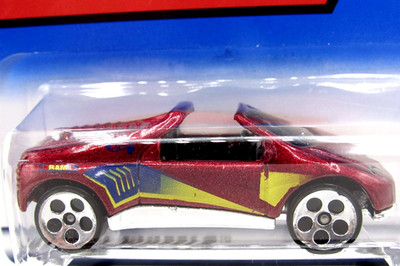 HOT WHEELS 1998 BLUE CARD SERIES PONTIAC SALSA #862
