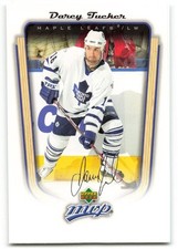 2005-06 Upper Deck MVP #357 Darcy Tucker Toronto Maple Leafs