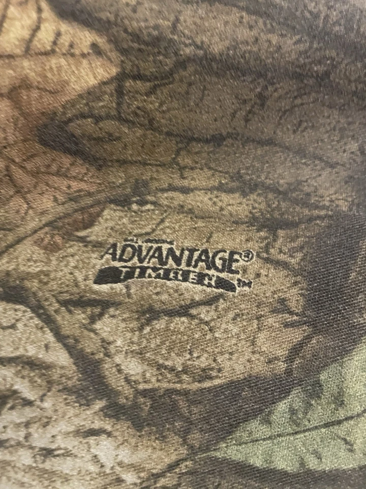 Liberty Coveralls Mens XL Regular Camo Insulated Advantage Timber Hunting Suit - Image 3 of 4