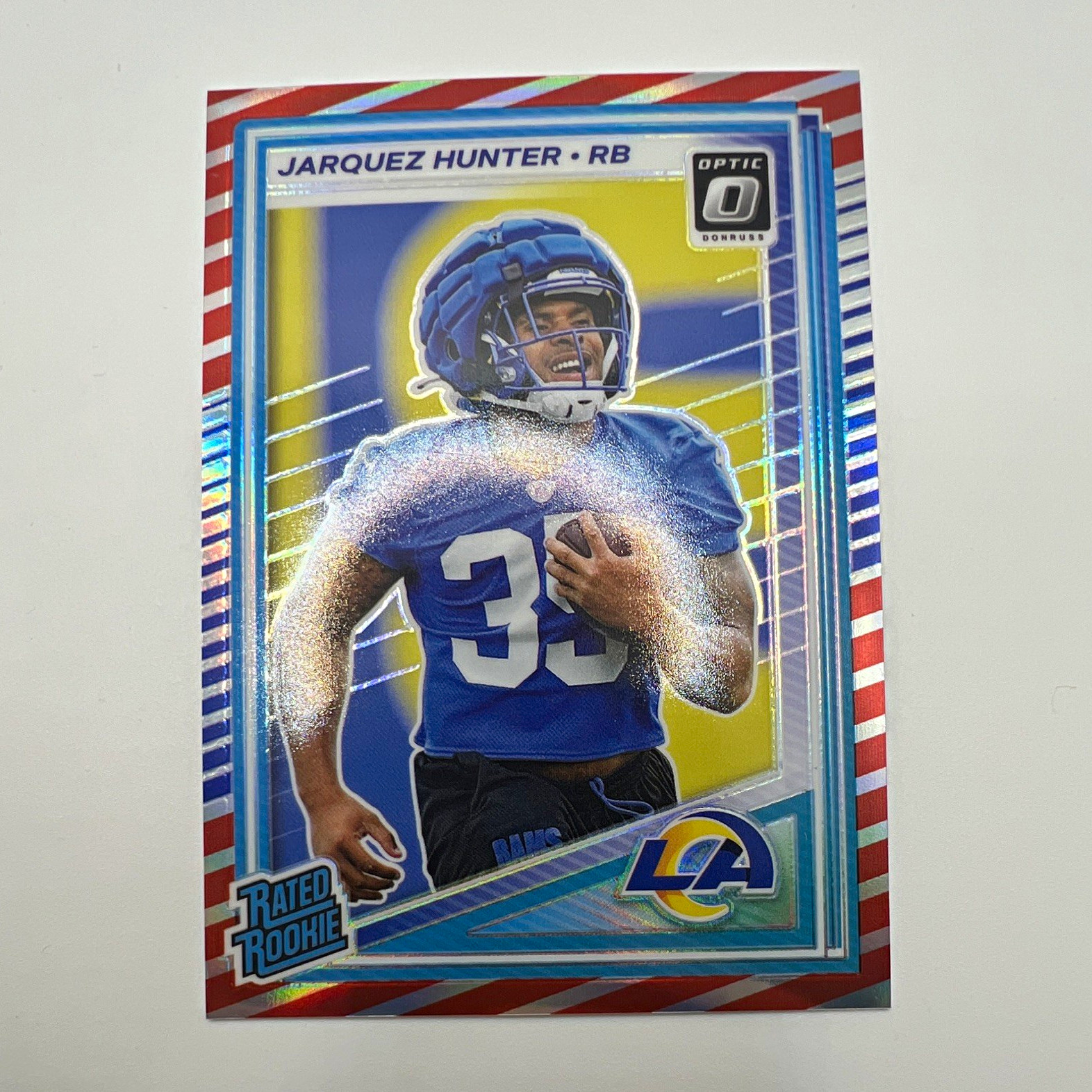 Jarquez Hunter Panini Donruss Optic #292 Freedom