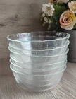 Vintage Set Of 6 Pyrex #464 Clear Glass 10 Oz Ramekins, Custard Cups USA