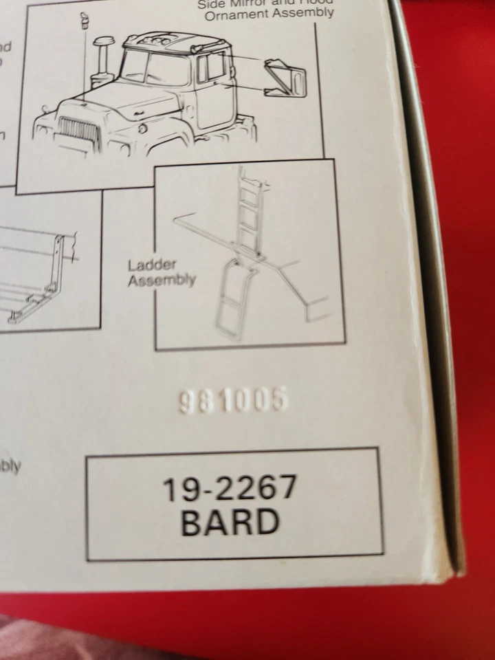 Mezclador 1ª marcha modelo BARD Mack-R 19-2267 diecast 1:34 Foto 4 de 4