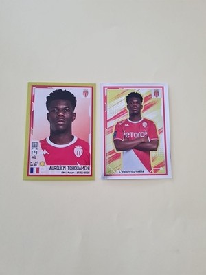 STICKER PANINI FUSSBALL 2022 AURELIEN TCHOUAMENI MONACO #265 #260